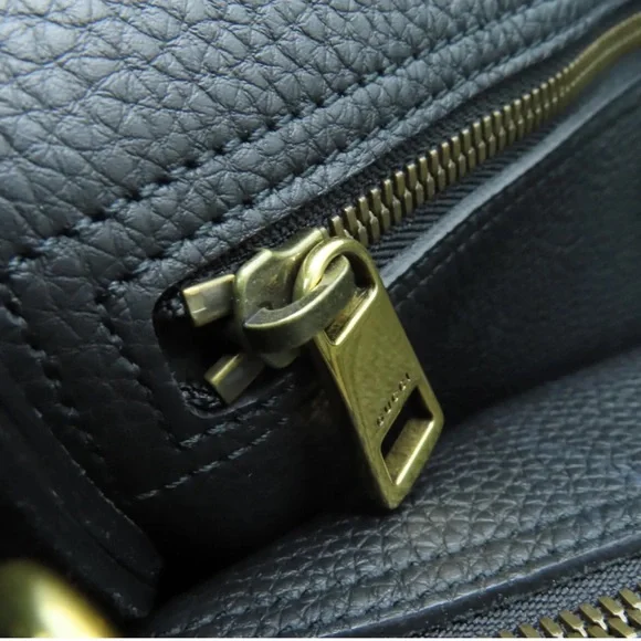 💎✨ LIKE NEW✨💎 3way business Gucci elegant tote crossbody LEATHER grainy - Picture 12 of 13